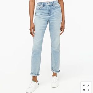 NWT J. Crew High Rise Straight Leg Jeans